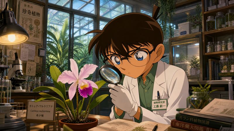 海角植物视频-珍稀兰花观察记录